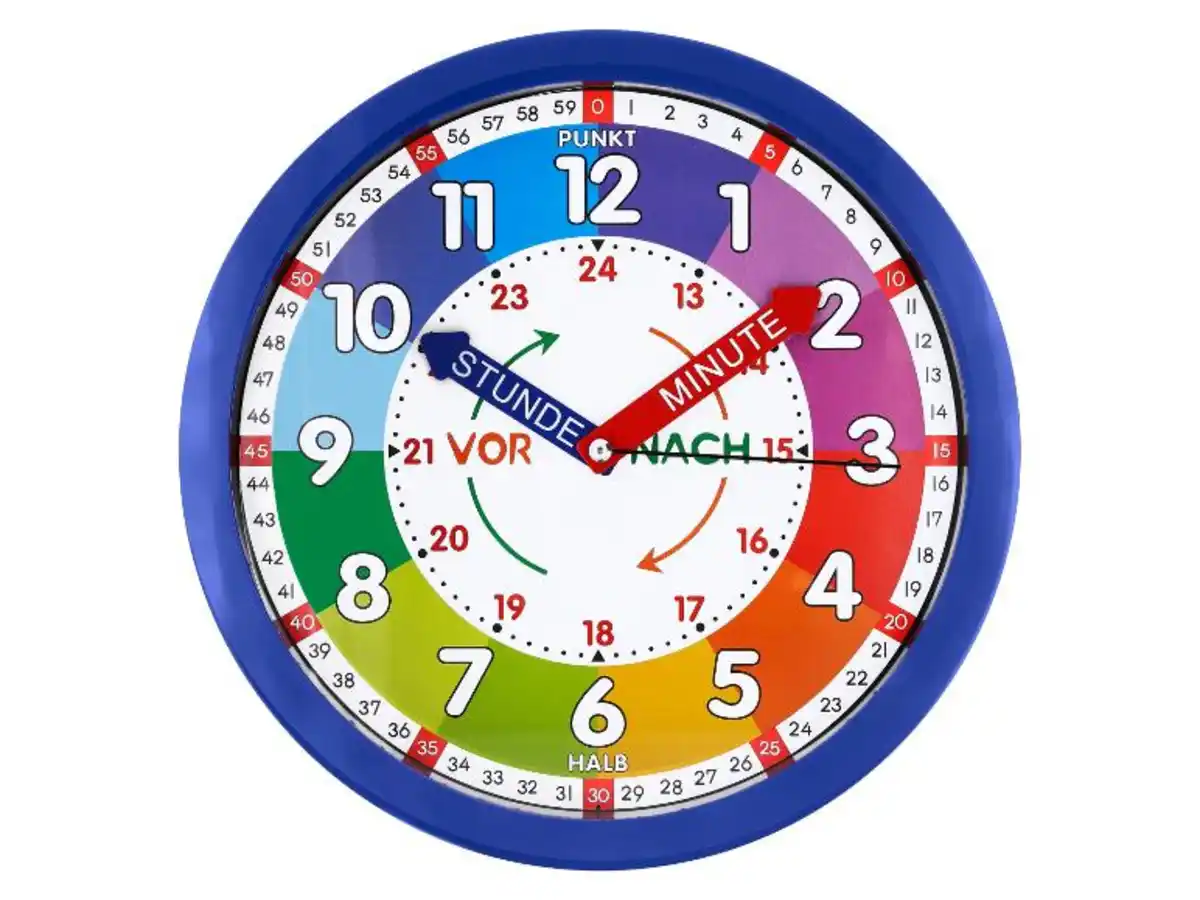 Bild 1 von LUPILU® Lern-Wanduhr analog