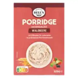 BREAKFAST FROM BELL ’S Porridge Hafermahlzeit