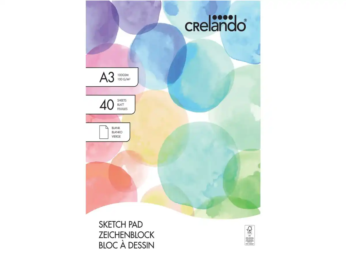 Bild 1 von CRELANDO Zeichenblock