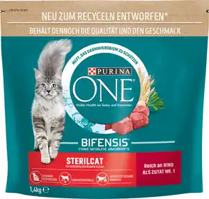 Purina One Sterilcat reich an Rind 1,4 kg