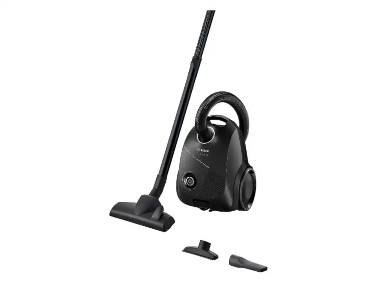Bild 3 von BOSCH Staubsauger m. Beutel 900W max. Schwarz, BGDS2BAL Textilschlauch