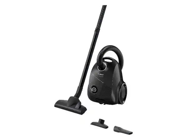 Bild 3 von BOSCH Staubsauger m. Beutel 900W max. Schwarz, BGDS2BAL Textilschlauch