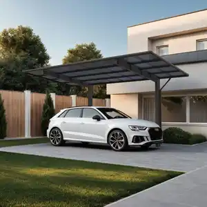 Ximax Carport 'Wing 80' anthrazit 276 x 531 x 284 cm