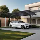 Bild 1 von Ximax Carport 'Wing 80' anthrazit 276 x 531 x 284 cm