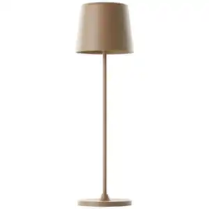 Brelight Akku-Tischleuchte »KAAMI«, ØxH: 10 x 37 cm, 310 lm, warmweiß, cappuccino matt