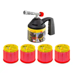 ROTHENBERGER Industrial Lötlampenset »RoFlame Economy«, inkl. 4 Gaskartuschen C200