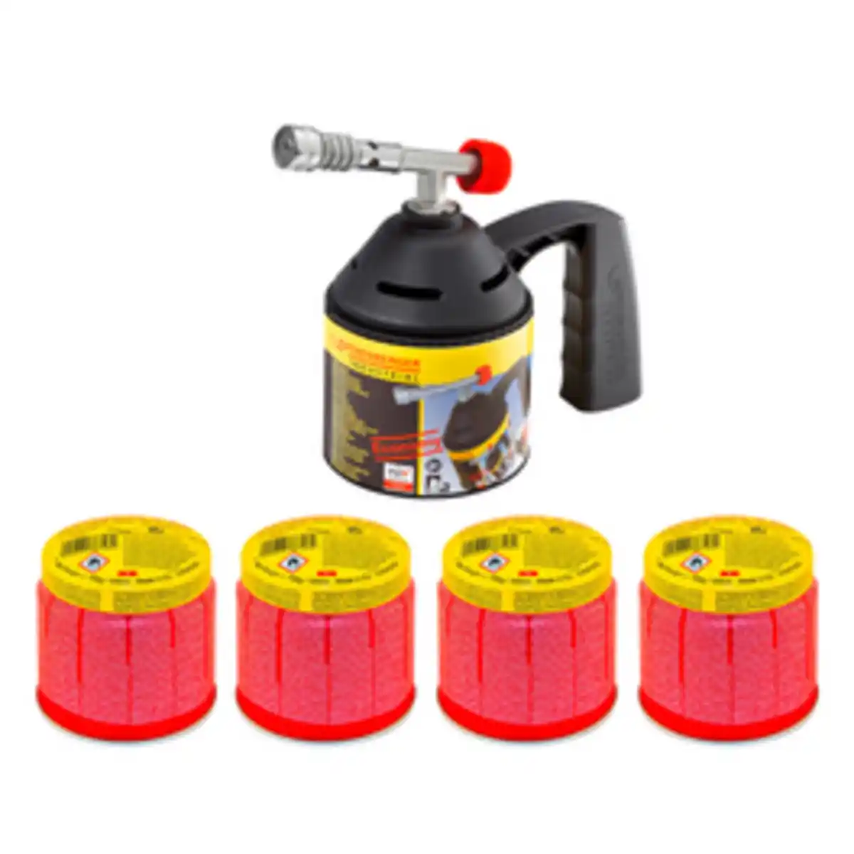 Bild 1 von ROTHENBERGER Industrial Lötlampenset »RoFlame Economy«, inkl. 4 Gaskartuschen C200