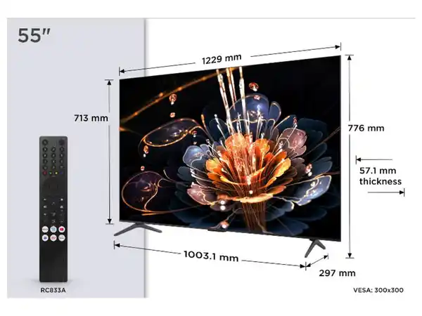 Bild 2 von TCL Mini LED TV »55C61KS«, 55 Zoll (139 cm)""