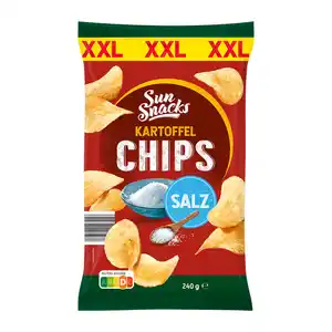 SUN SNACKS Kartoffelchips XXL