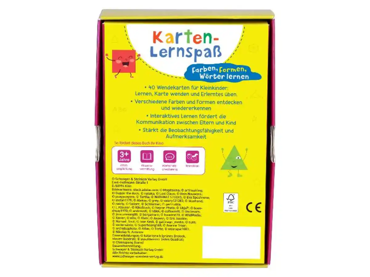 Bild 2 von Kinder Lernkartenspaß,  40 stabilen