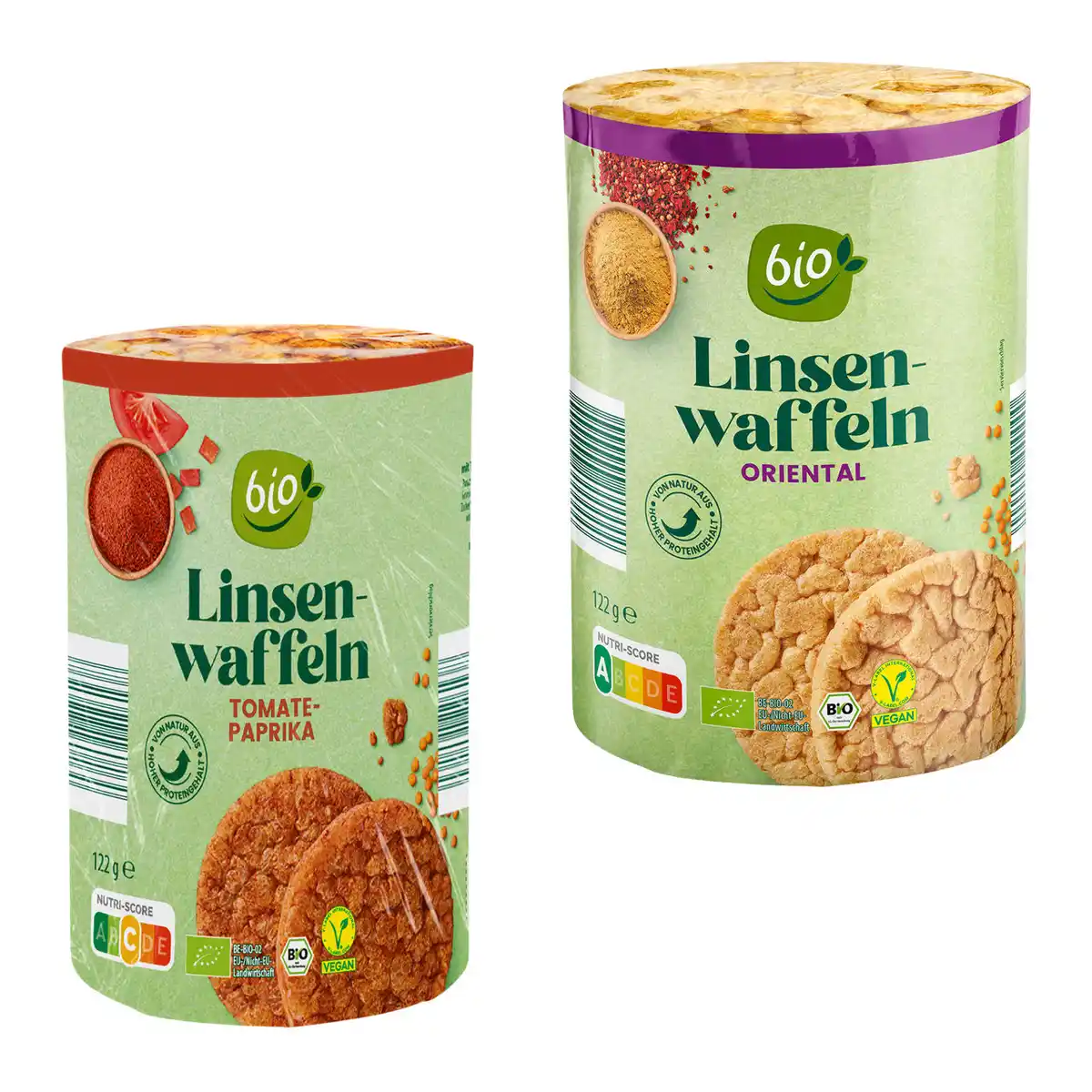 Bild 1 von BIO Linsenwaffeln