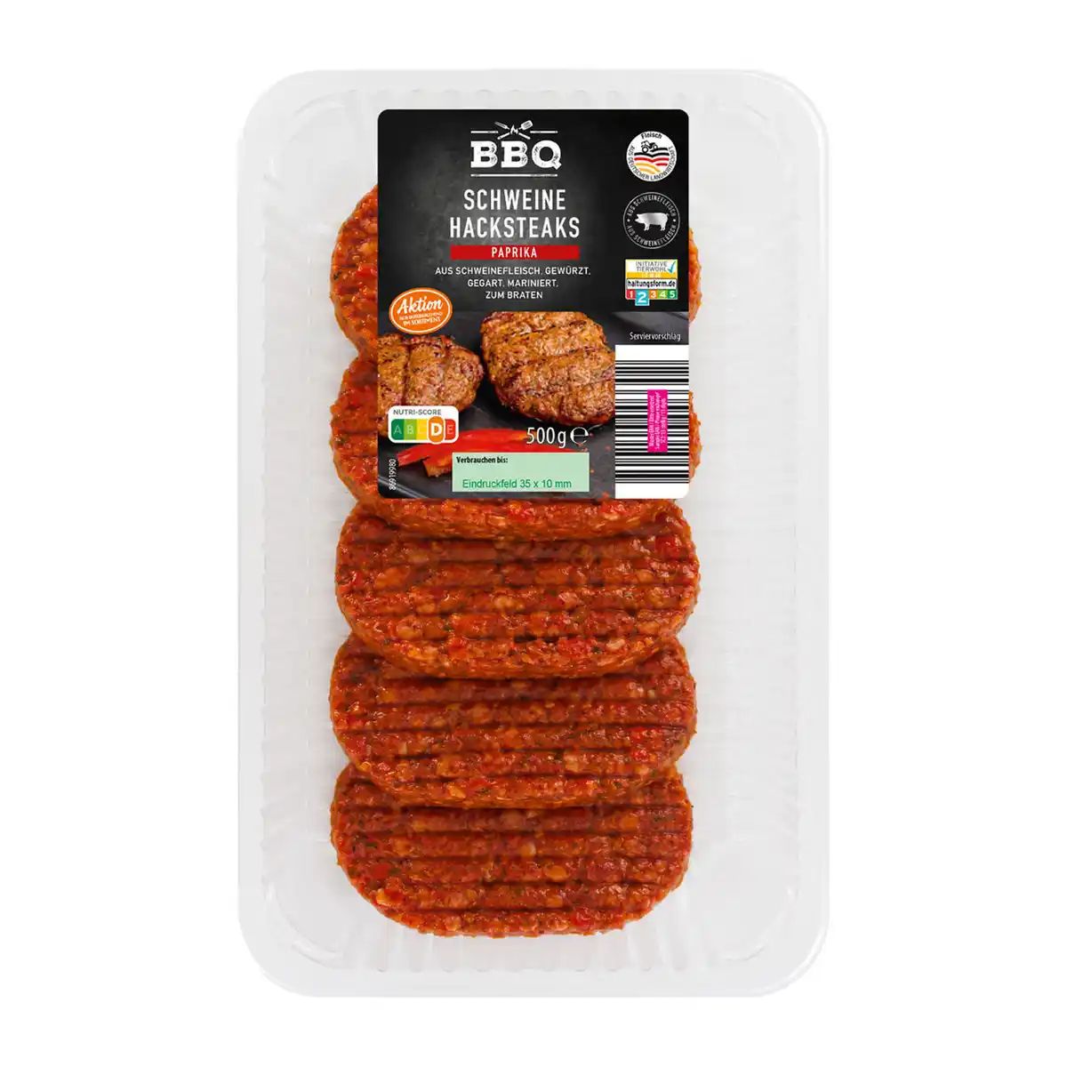 Bild 1 von BBQ Gewürzte Hacksteaks