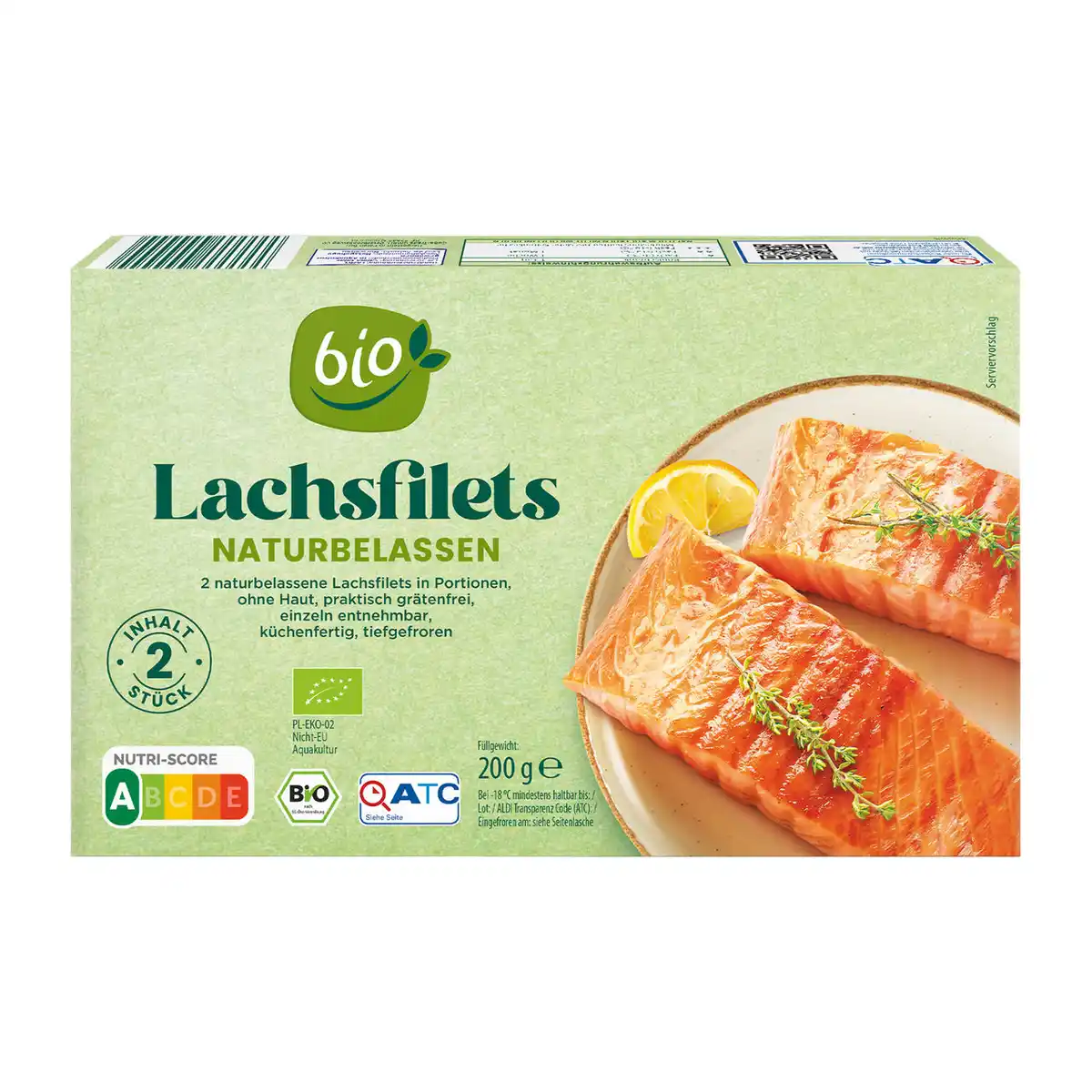 Bild 1 von BIO Lachsfilets