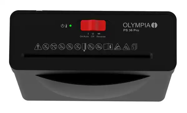 Bild 3 von Aktenvernichter OLYMPIA PS 36 Pro, schwarz