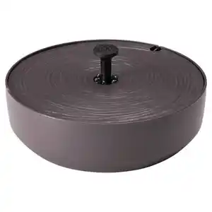 BELAVI Solar-Springbrunnen, Glatt, Anthrazit