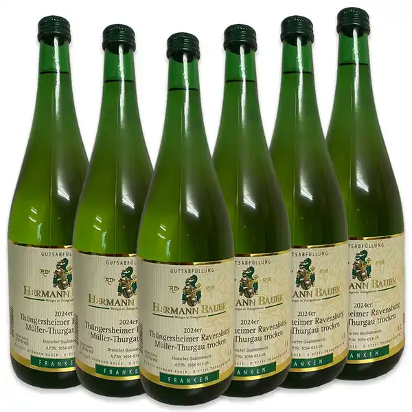Bild 3 von Thüngersheimer Ravensburg Müller-Thurgau trocken QbA.