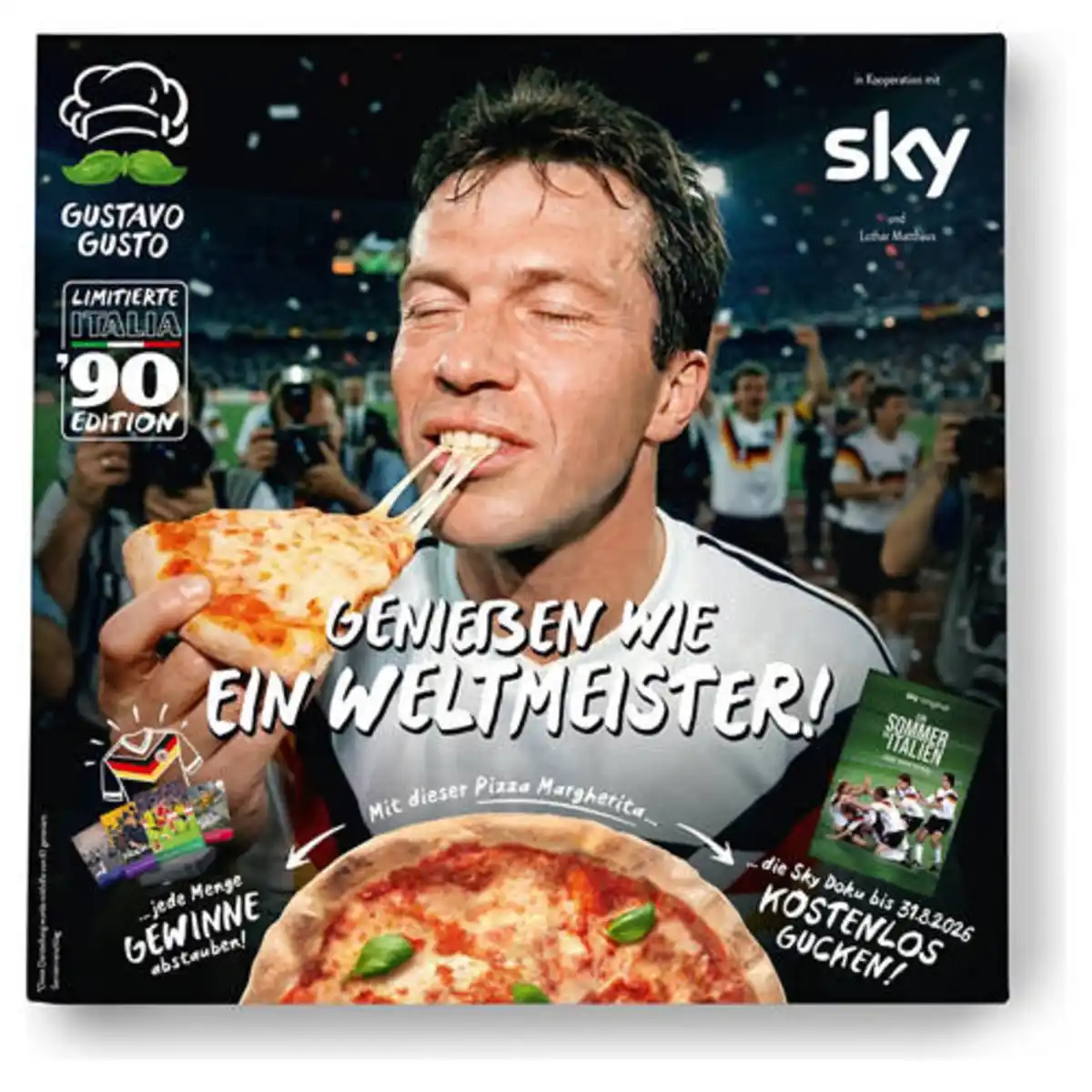 Bild 1 von Pizza Gustavo Gusto 410 g, Margherita