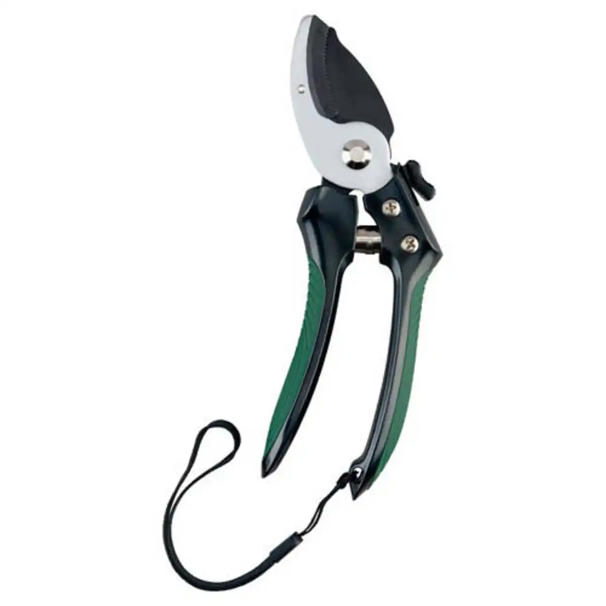 Bild 1 von GARDENLINE Profi Gartenschere, Amboss, Grün