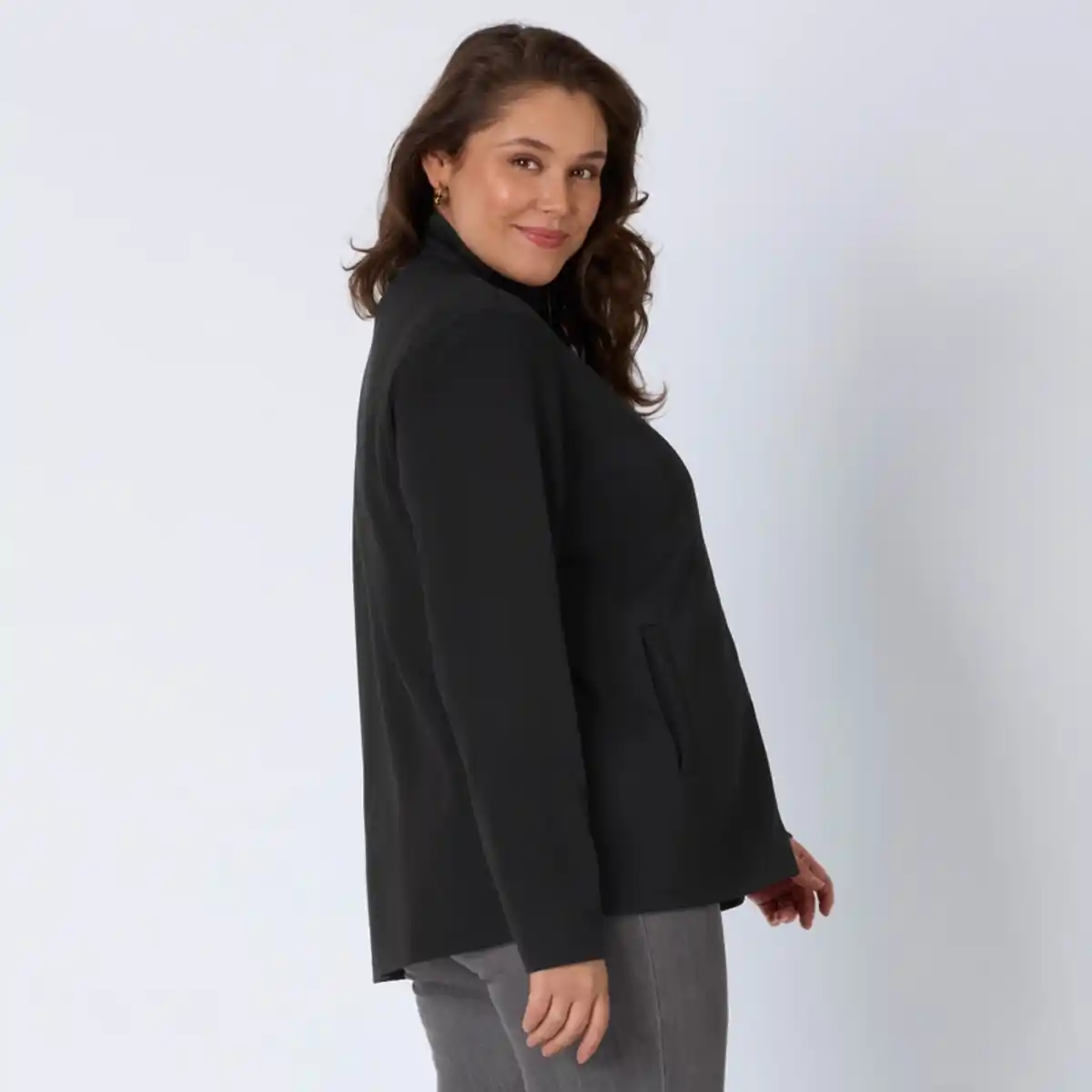 Bild 4 von Damen-Sweatjacke mit Viskose, große Größen