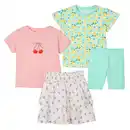 Bild 1 von LILY & DAN Kinder Sommer-Set 4-teilig, Rosa, Gr. 98/104