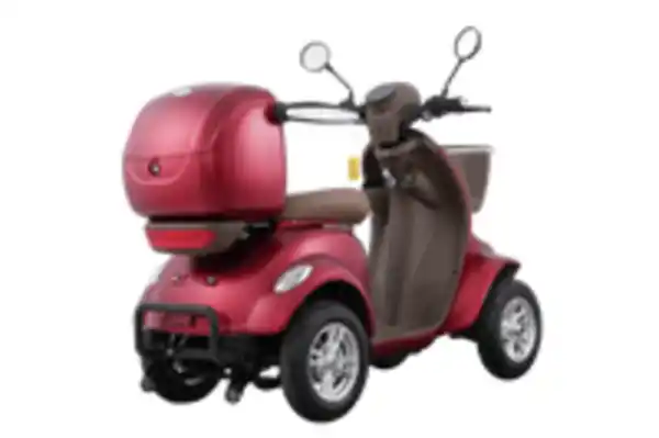 Bild 2 von E-Seniorenmobil Lunar SC PREMIUM, Bleigel, 4-Rad 1000W Bordeaux