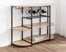 Bild 2 von Weinbar-Schrank, ca. 120 x 40 x 91 cm - Braun