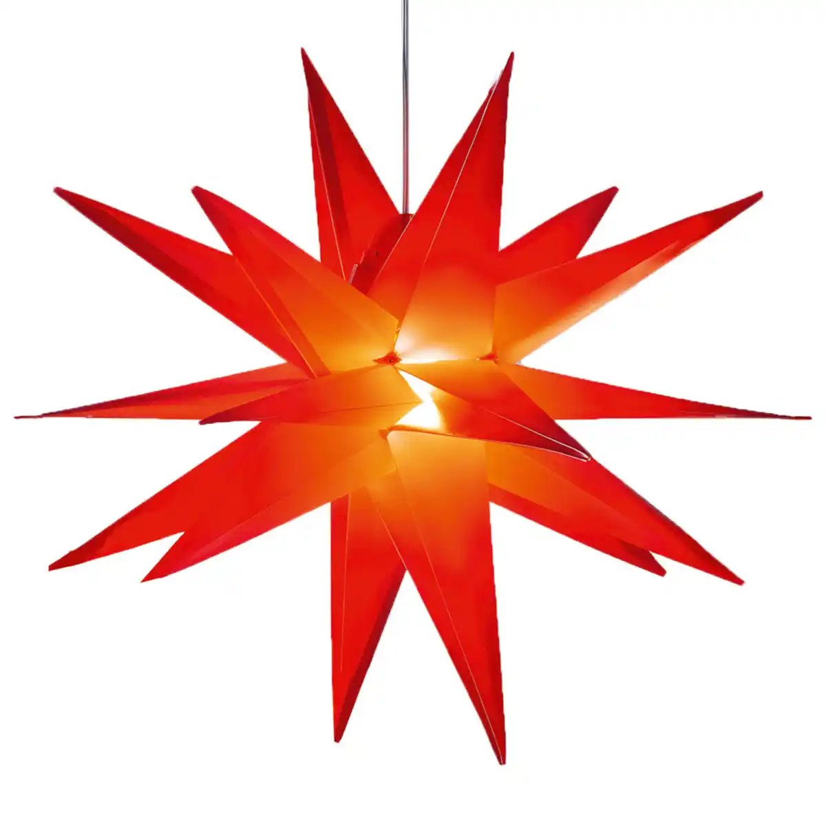 Bild 1 von 3D-LED-Leuchtstern XXL - Rot