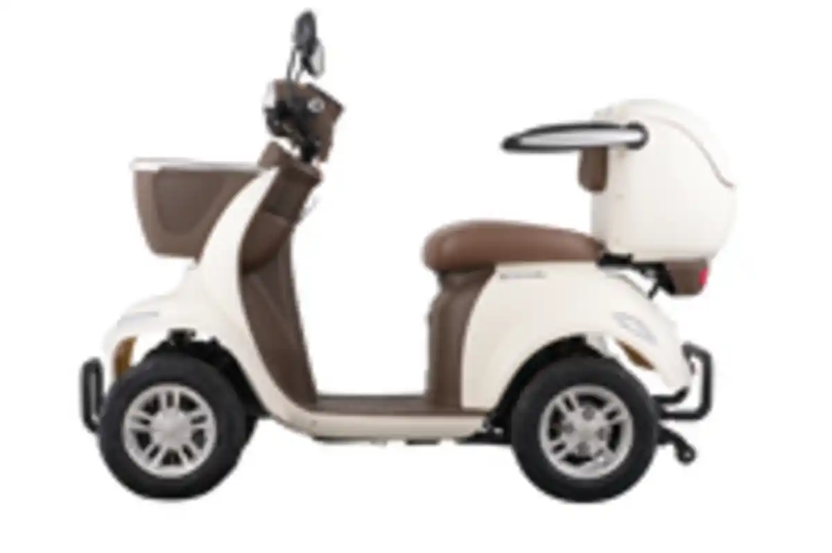 Bild 2 von E-Seniorenmobil Lunar SC PREMIUM, Bleigel, 4-Rad 1000W Beige