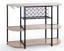 Bild 1 von Weinbar-Schrank, ca. 120 x 40 x 91 cm - Braun