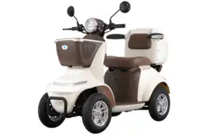 E-Seniorenmobil Lunar SC PREMIUM, Bleigel, 4-Rad 1000W Beige