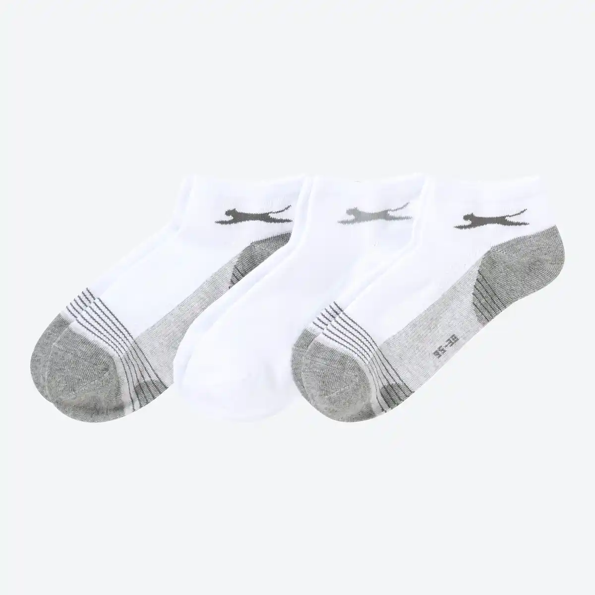 Bild 1 von Slazenger Damen-Sport-Sneaker-Socken mit Dehnungszone, 3er-Pack