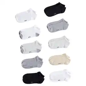L&D Kinder Sneaker-Söckchen 10er-Pack, Weiß, Gr. 31/34