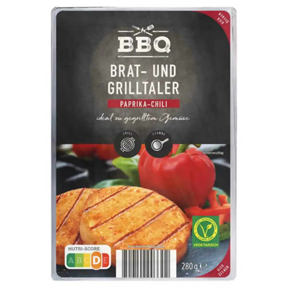 Bild 1 von BBQ Brat- und Grillkäsetaler, Paprika-Chili 280 g
