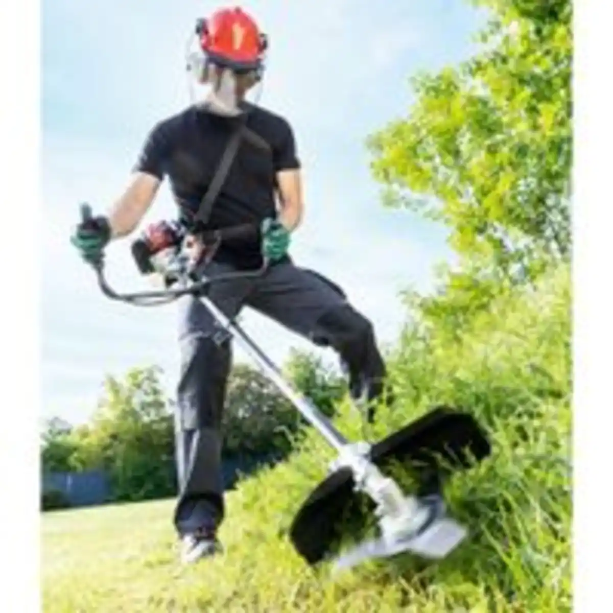 Bild 2 von Benzin-Freischneider und Trimmer 2 in 1 PBC 420 SE