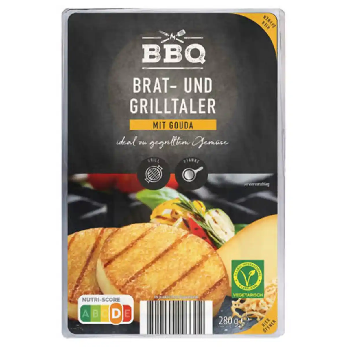 Bild 1 von BBQ Brat- und Grillkäsetaler, Gouda 280 g