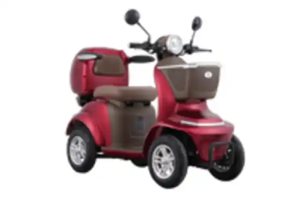 Bild 3 von E-Seniorenmobil Lunar SC PREMIUM, Bleigel, 4-Rad 1000W Bordeaux