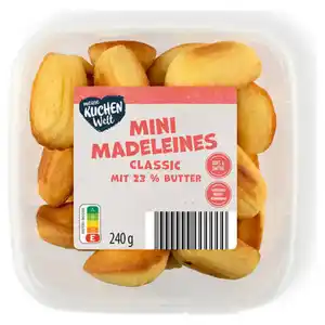 MEINE KUCHENWELT Mini Kuchen 240 g, Mini Madeleines