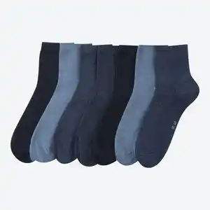 Unisex-Kurzschaftsocken, 7er-Pack