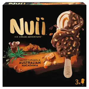 NUII Stieleis 270 ml, Salted Caramel & Australian Macadamia