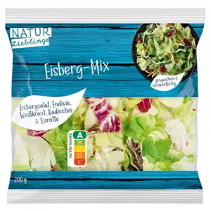 NATUR LIEBLINGE Fresh-Cut-Salat, Eisberg Mix