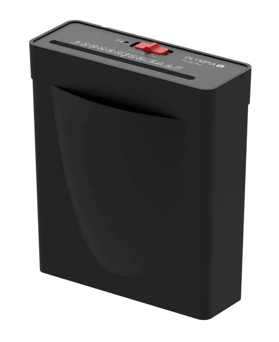 Bild 1 von Aktenvernichter OLYMPIA PS 36 Pro, schwarz