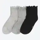 Bild 1 von Damen-Kurzschaftsocken, 3er-Pack
