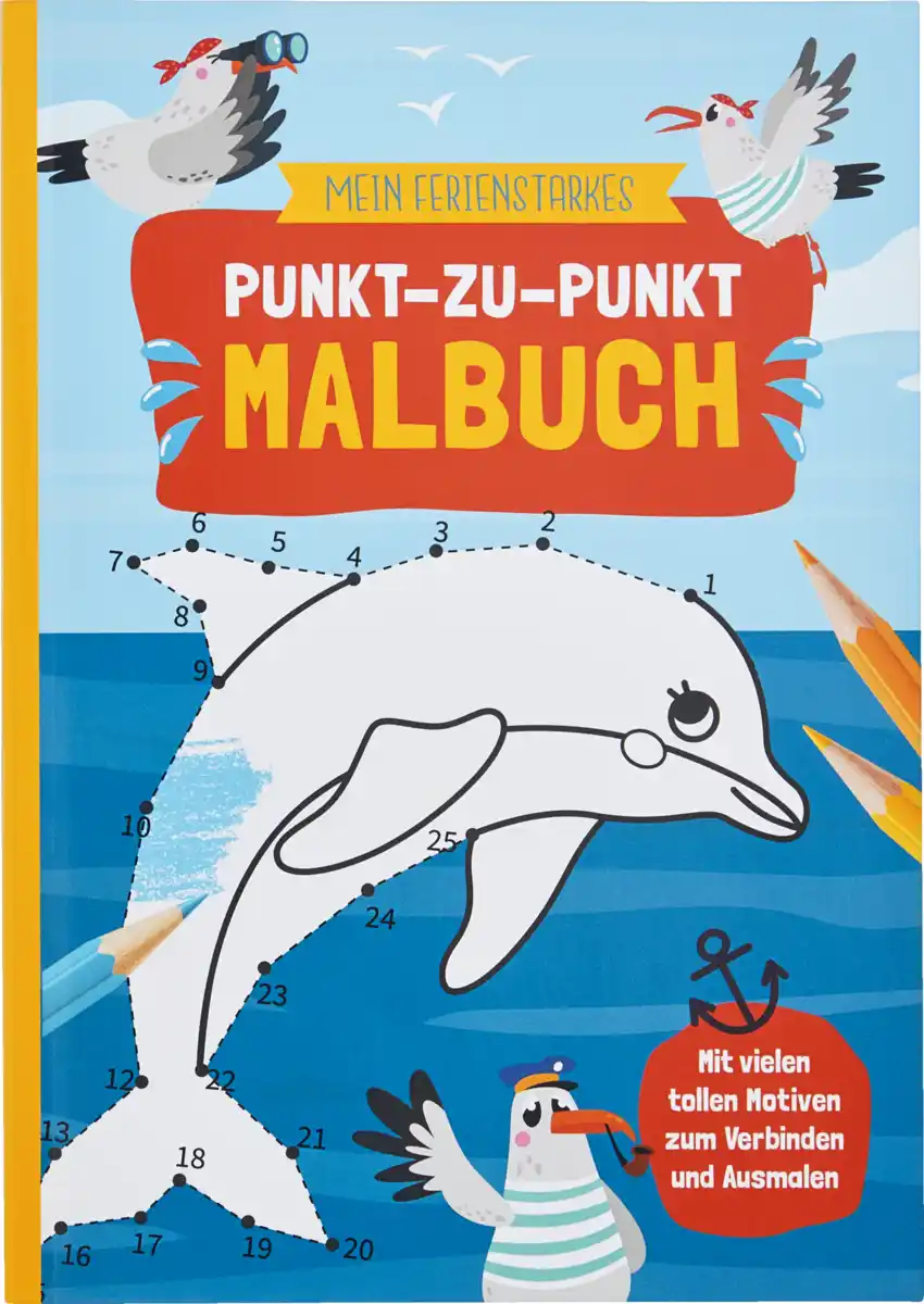 Bild 1 von EMF Beschäftigungsbuch Mein ferienstarkes Punkt-zu-Punkt Malbuch