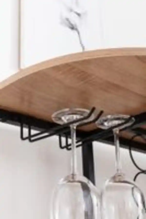 Bild 3 von Weinbar-Schrank, ca. 120 x 40 x 91 cm - Braun