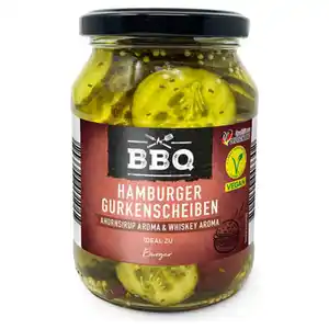 BBQ Gurkenscheiben 190 g, Ahornsirup & Whiskey