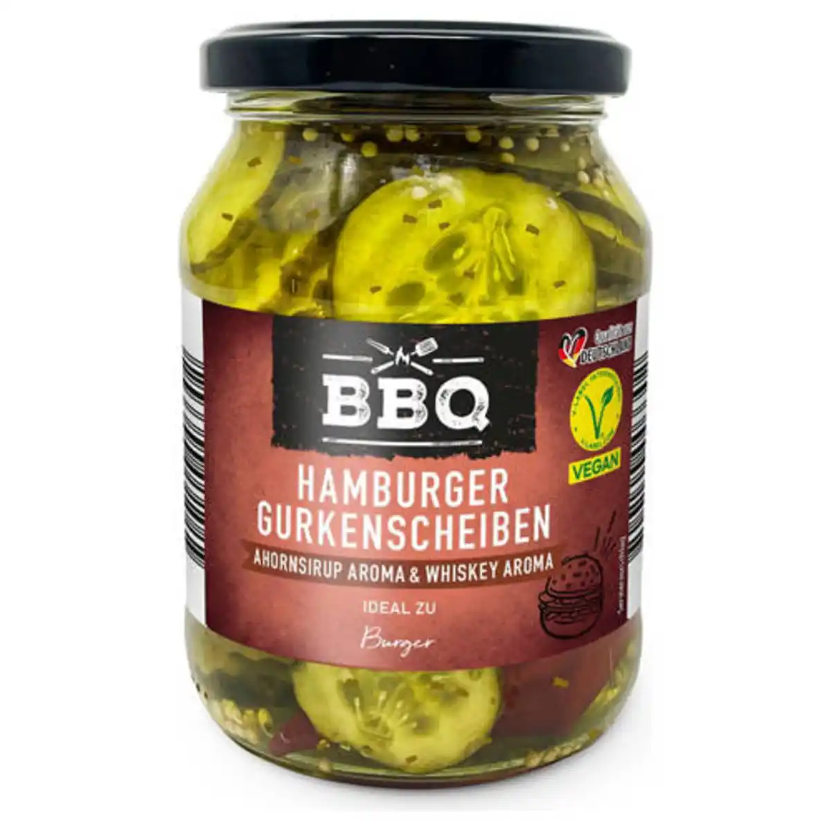 Bild 1 von BBQ Gurkenscheiben 190 g, Ahornsirup & Whiskey