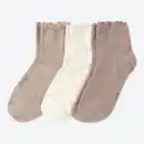 Bild 1 von Damen-Kurzschaftsocken, 3er-Pack