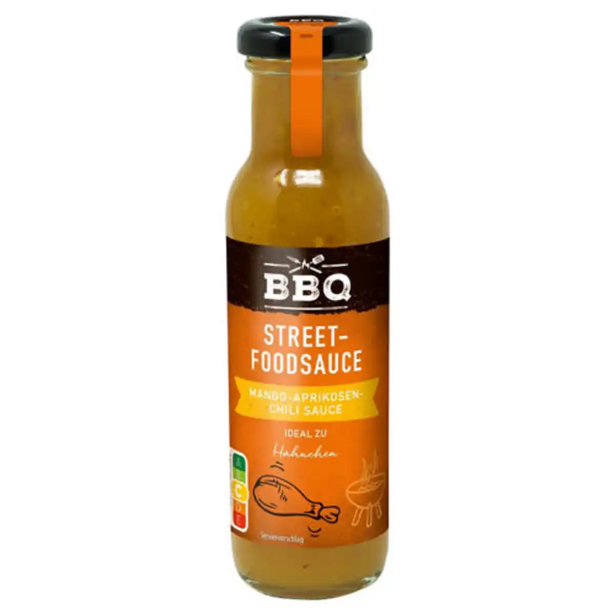 Bild 1 von BBQ Streetfoodsaucen 230 ml, Mango-Aprikose-Chili