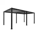 Bild 1 von Alu Pergola mit beweglicher Entlüftung, ca. 300 x 588 x 230 cm - Anthrazit