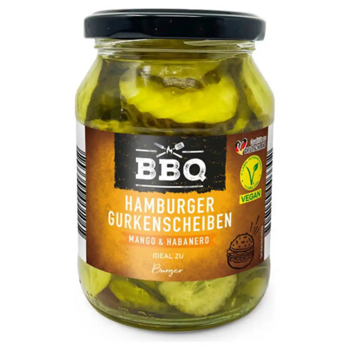 Bild 1 von BBQ Gurkenscheiben 190 g, Mango & Habanero